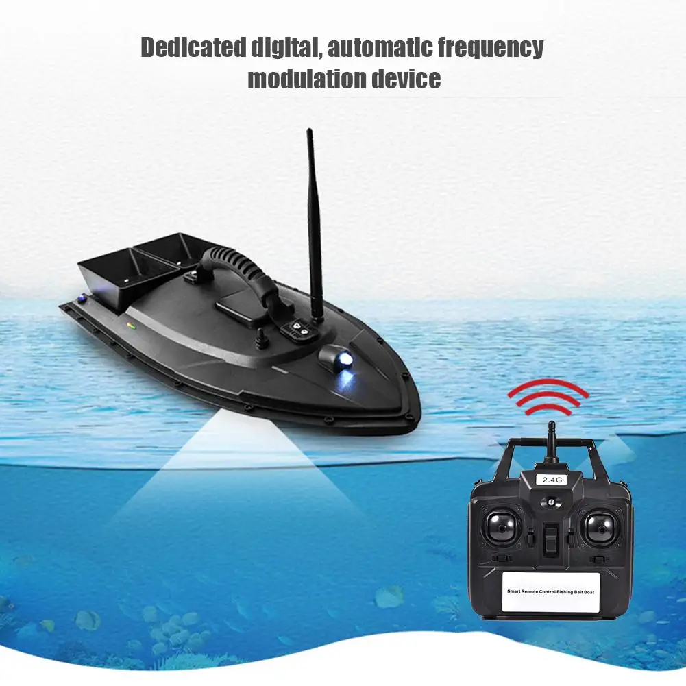 Flytec умная рыболовная лодка приманка Цифровая автоматическая Частотная Модуляция радиоуправляемое устройство игрушки 500 м рыболовная лодка Rc
