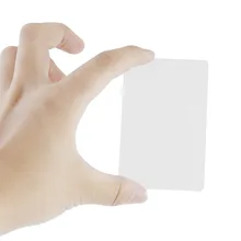 ACEHE портативный карманный 3x лупа размер кредитной карты Увеличение инструмент прозрачное увеличительное стекло для чтения