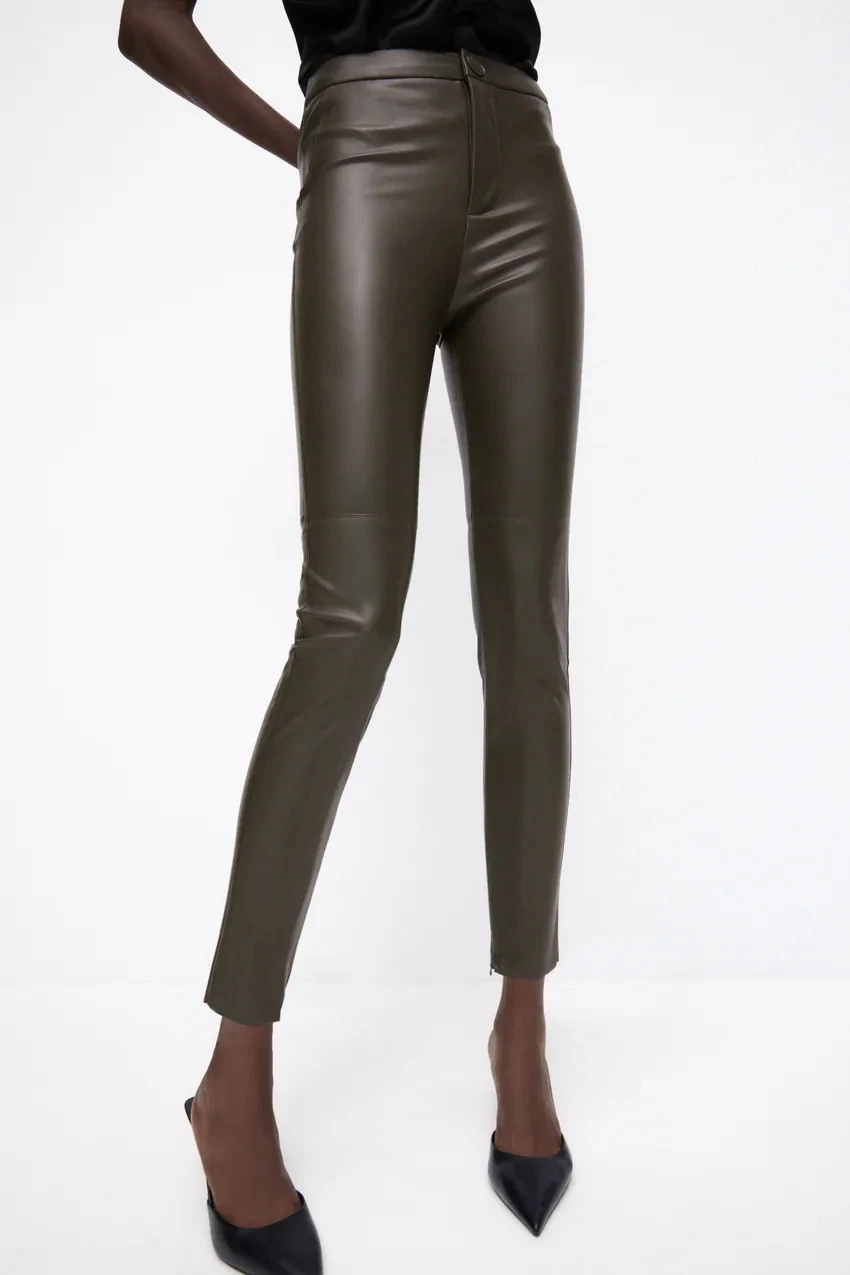 2021 Fashion Women Tight Slim Dark 