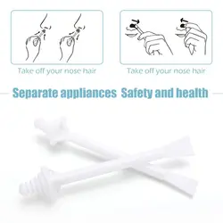 20Pcs Disposable Nose Wax Stick Applicators Nasal Cleaning Hair Removal Tool Ear Applicator Sticks Facia Hair Remover Wax Sticks