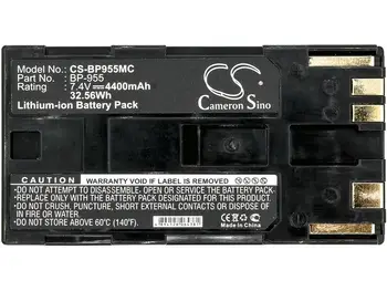 

Cameron Sino Battery for Canon XF100 XF105 XF300 XF305 GL2 XH A1 XL H1A XL H1 XL1 XL1S XM2 Replacement BP-955 4400mAh