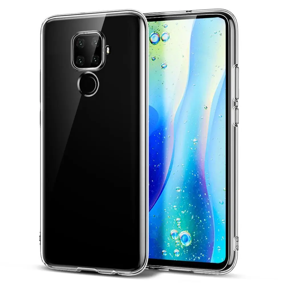 Ультратонкий Прозрачный чехол для huawei Mate30 Lite/Pro P30 P20 P Smart Z Y6 Y7 Y9 Prime чехол на Honor 9X20 Мягкий ТПУ бампер