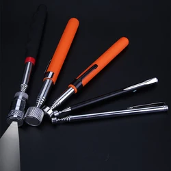 Bâton magnétique télescopique, outils portables, stylo magnétique, tige pratique, capacité d'outil pour ramasser des boulons d'écrou ramassage extensible 
