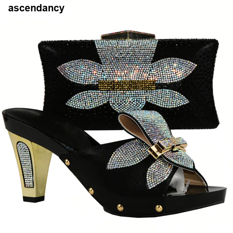 italian shoe and bag set aliexpress