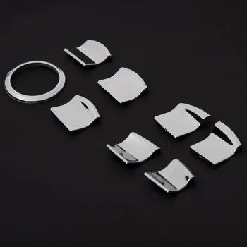 

for Nissan TEANA for Nissan QASHQAI for Nissan Tiida High-quality ABS Window button and rear view mirror adjustment ring