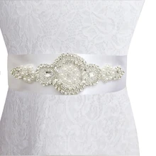 Кристалл створки Стразы для свадебного пояса кристалл платье отделка ремни свадебного платья для женщин Стразы Аппликации для платьев