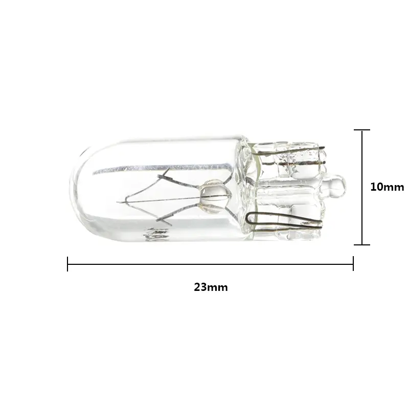 10 X White T10 W5W 501 194 Clear Signal Lamp Glass 12V 5W Warm White W2.1x9.5d Single Filament Car Bulb Auto Light - Image 4