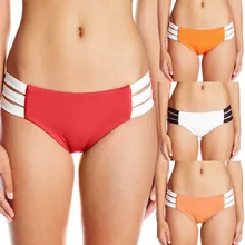 Купальники женские бикини купальники с завышенной талией Модные женские сексуальные Мульти ремень бикини Низ бикини мужские плавки пляжные шорты