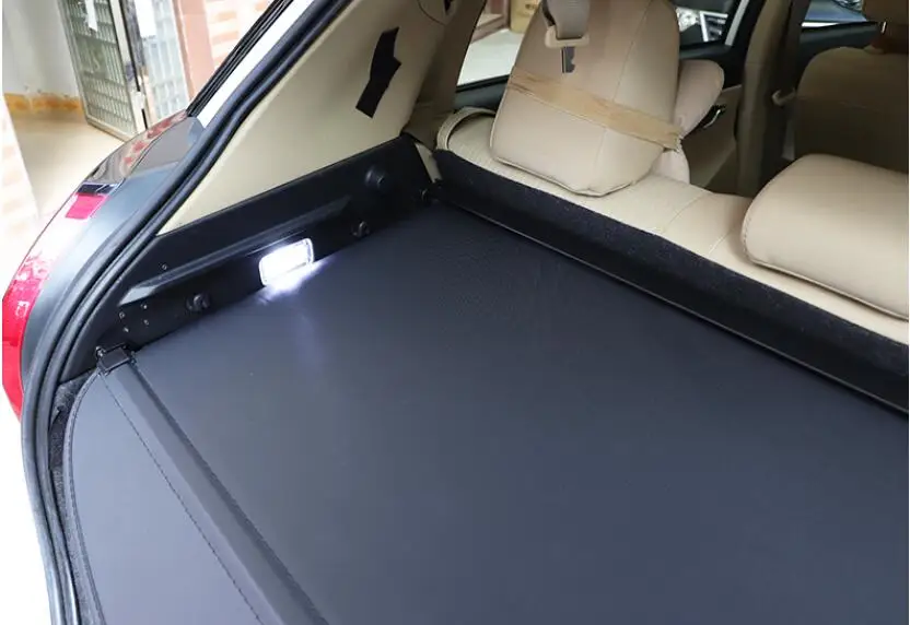 Yaris Автомобильный задний багажник защитный лист для багажника экран щит тенты Крышка для Toyota Yaris
