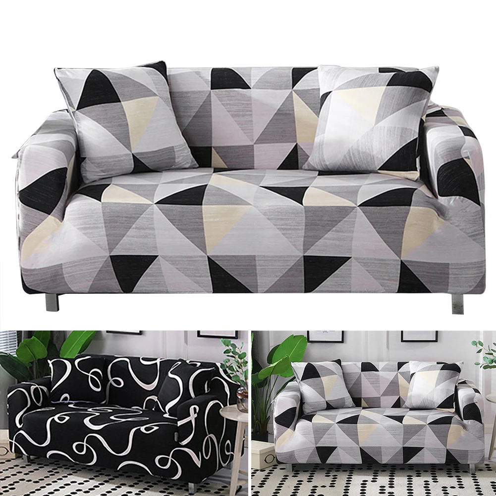 Универсальный Практичный чехол для дивана Декоративный вязаный L форма полный охват подлокотник домашний эластичный съемный моющийся пылезащитный