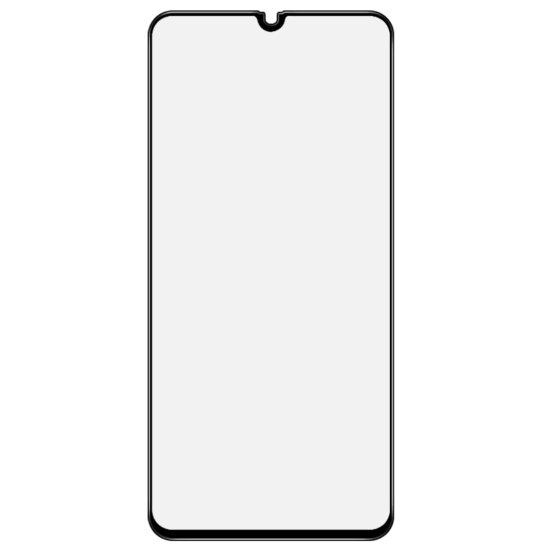 Черный Imak Оригинальное полное Покрытие закаленное стекло на для Samsung Galaxy A40 A 40 A405 Стекло Защитная стеклянная пленка 5.9 дюйма - Цвет: Черный