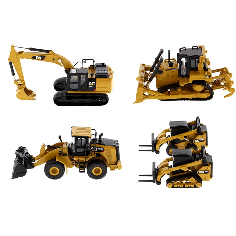 

1/64 CAT Caterpillar excavator model boy collection ornaments alloy simulation engineering vehicle car model set
