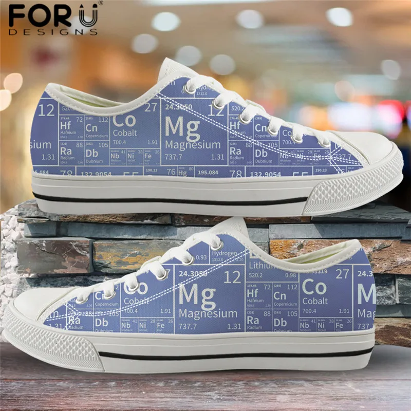 FORUDESIGNS; женские модные кроссовки; Повседневная Осенняя Вулканизированная обувь с принтом; женская обувь на плоской подошве с низким верхом - Цвет: HMF2006Z39A