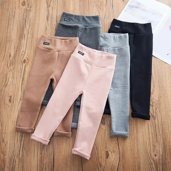 

Girls' pants elastic trousers trousers autumn clothes new children's clothes toddler pants girl pants