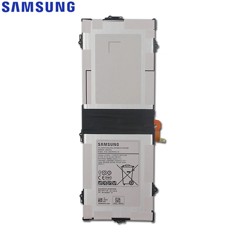 Оригинальная сменная батарея samsung EB-BW720ABE для Galaxy TBook 12," 12 дюймов, настоящая батарея для планшета EB-BW720ABA