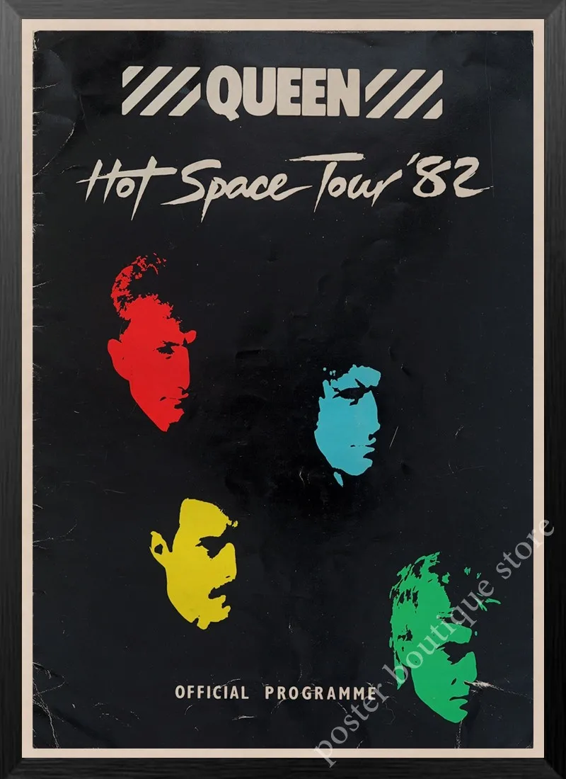 Queen Band музыкальный плакат на крафт-бумаге Фредди Меркьюри, Brian мая винтажная Высококачественная декоративная роспись стены стикер - Цвет: 21