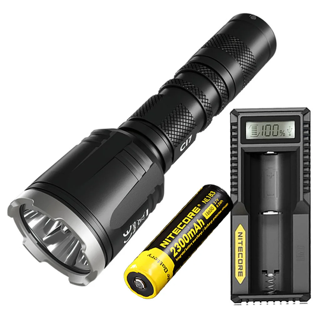 CI7 NL1823 UM10 NITECORE CI7 Тактический ИК-фонарик комплект 4* CREE XP-G3 S3 4* SST-10-IR светодиоды Макс 2500 люмен 7000 МВт открытый свет охота факел - Испускаемый цвет: CI7 NL1823 UM10