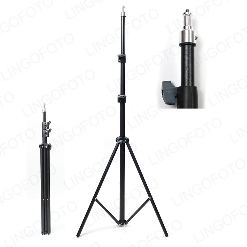 XXZU Treppiede 210 Cm Con Testa A Sfera – Carico 4 Kg, Pieghevole, Per Fotocamera, Luce, Telefono, E Softbox