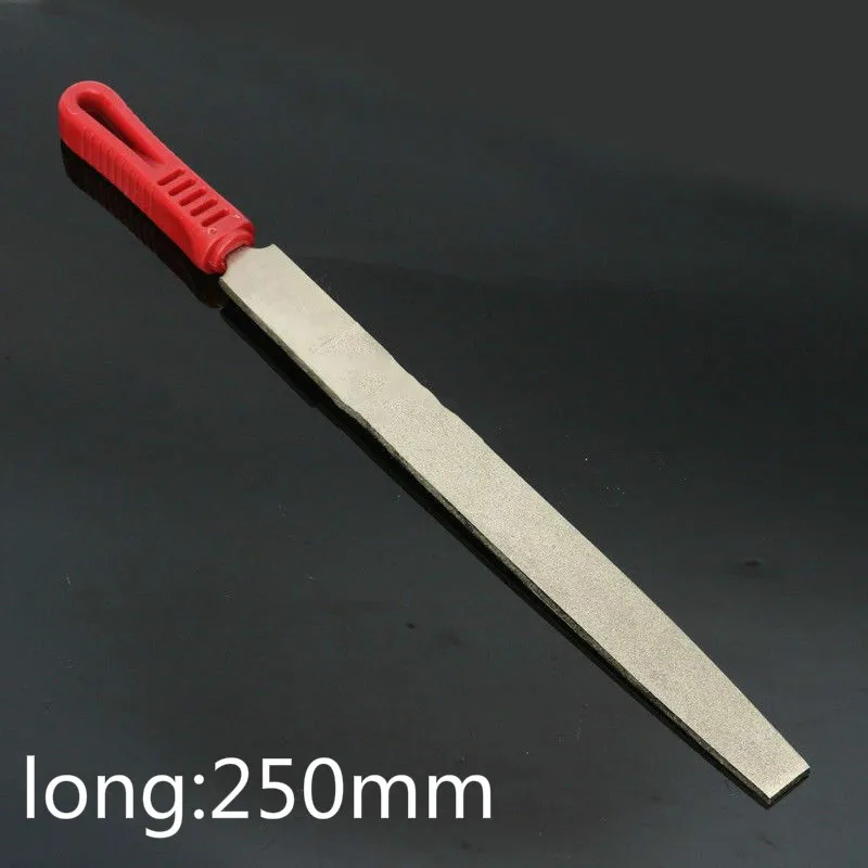 

1pcs Metal Flat File 250mm Length Grit 150 Steel Stone Glass Filling Tool