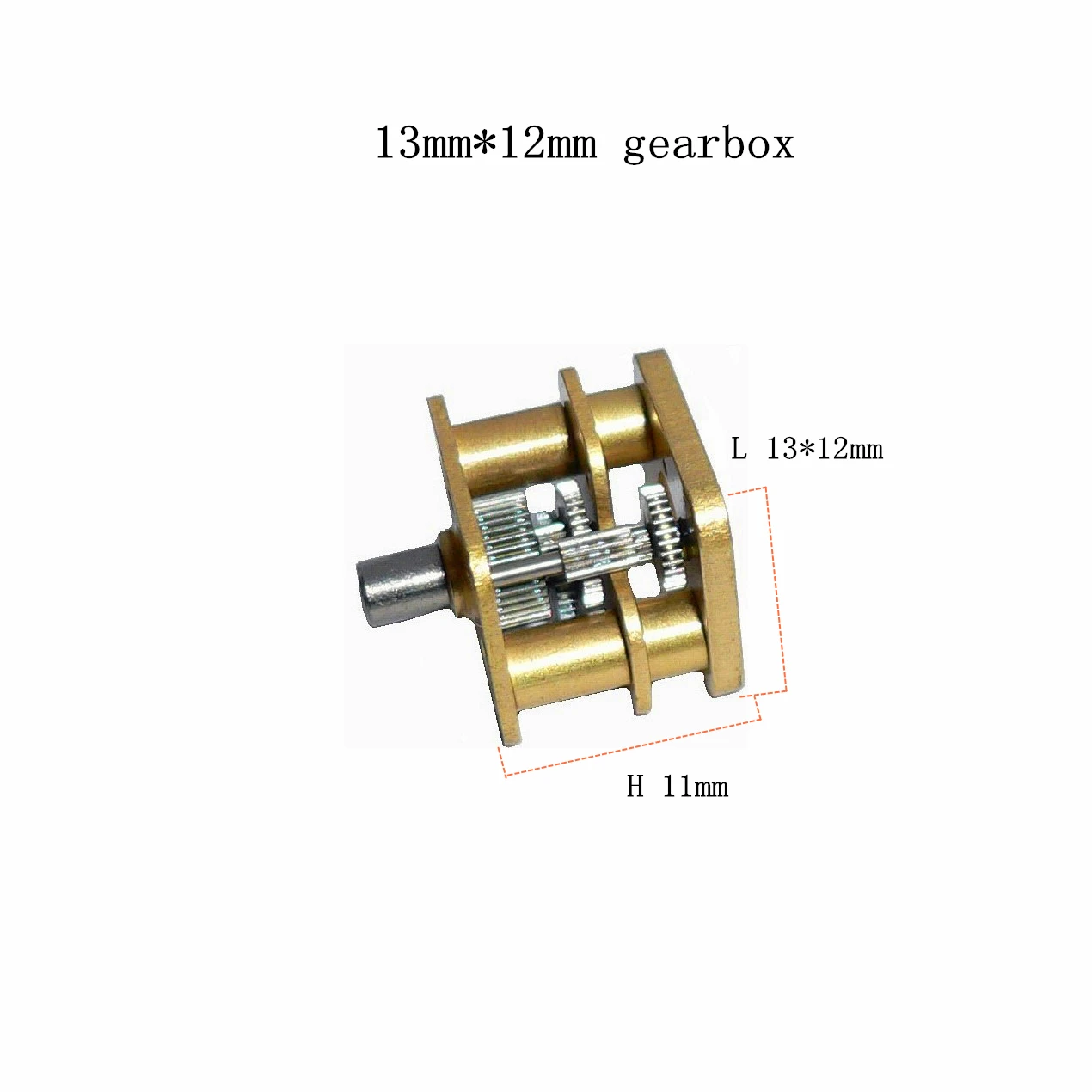 5PCS 13mm*12mm gearbox GM13 Reducer DIY 050 030 DC MOTOR gearboxdc