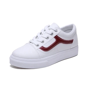 

Canvas shoes female 2019 spring new casual sports shoes female students Korean version of the shoes wild white shoes ins shoes