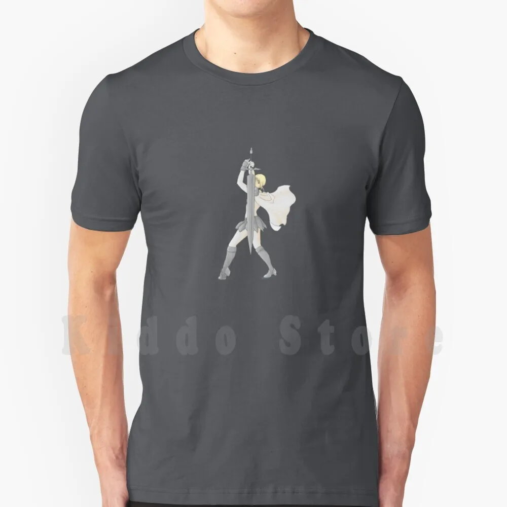 Clare T Shirt Uomo Cotone Cotone S-6Xl Clare Claymore