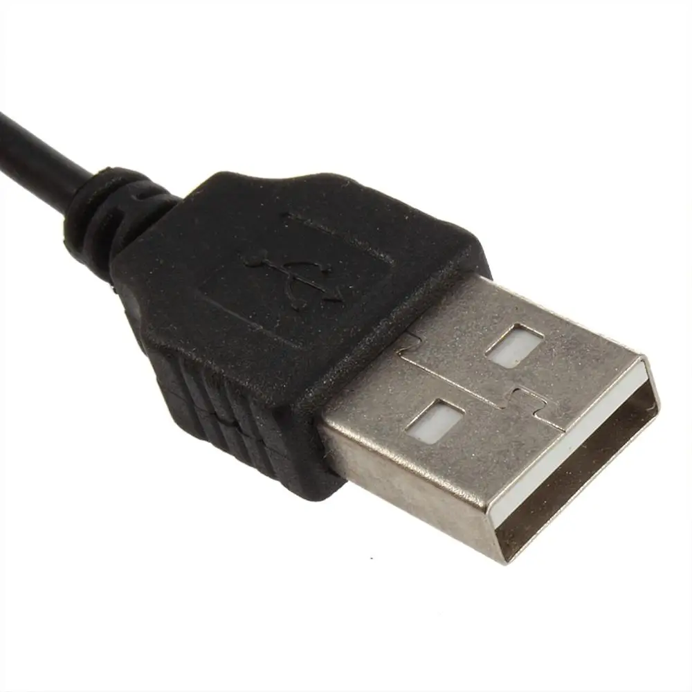 1 шт. черный USB 2,0 папа-папа м/м удлинитель Соединительный Кабель-адаптер шнур провод