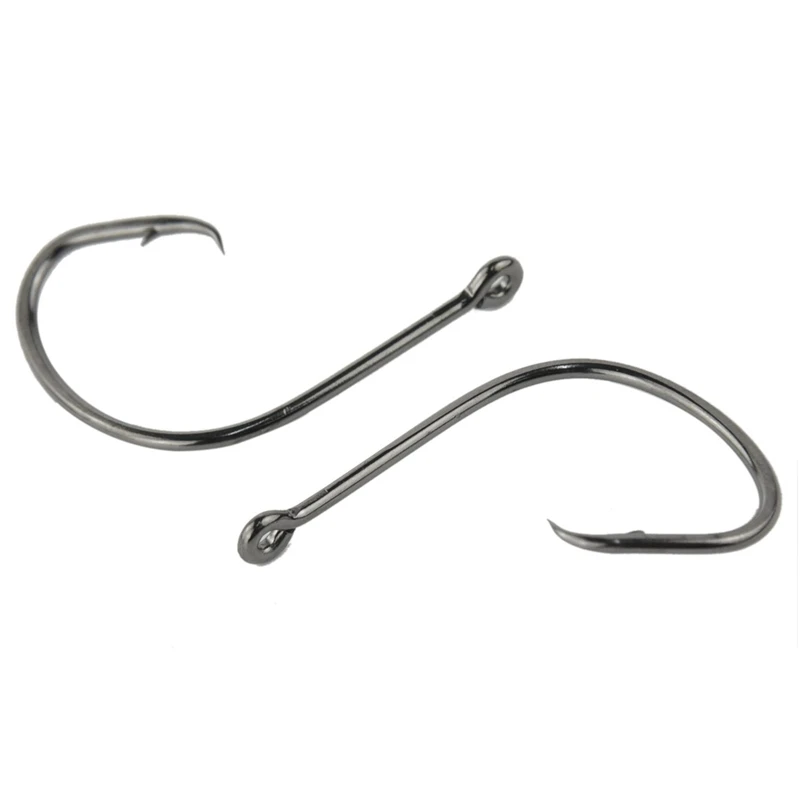 100 x Chemically Sharpened Octopus Circle Fishing Hooks Fishing Ta#3/0