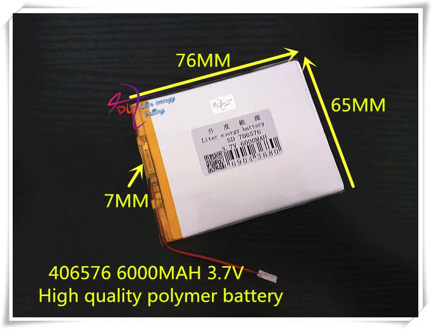 706576 3,7 V 6000mAH 706575(полимерный литий-ионный/литий-ионный аккумулятор) для планшетных ПК ячейка внешнего аккумулятора телефон mp5 печать