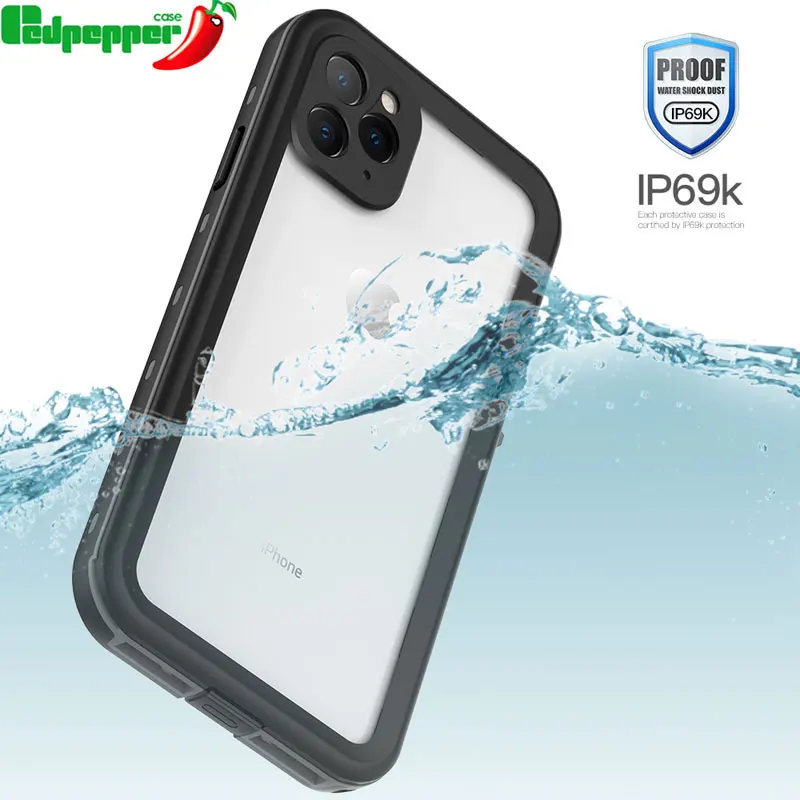 Shellbox Underwater Case For Iphone 13 12 Pro Max Waterproof Case  Shockproof Swim Diving Back Cover For Iphone 11 Pro Xs Max - Mobile Phone  Cases & Covers - AliExpress