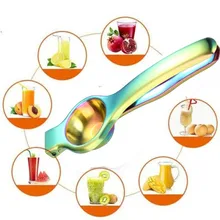 1 шт., нержавеющая сталь, ручная соковыжималка, бытовая, лимонный зажим, мини-соковыжималка для фруктов, выдавливающая, для приготовления соков, кухонные аксессуары