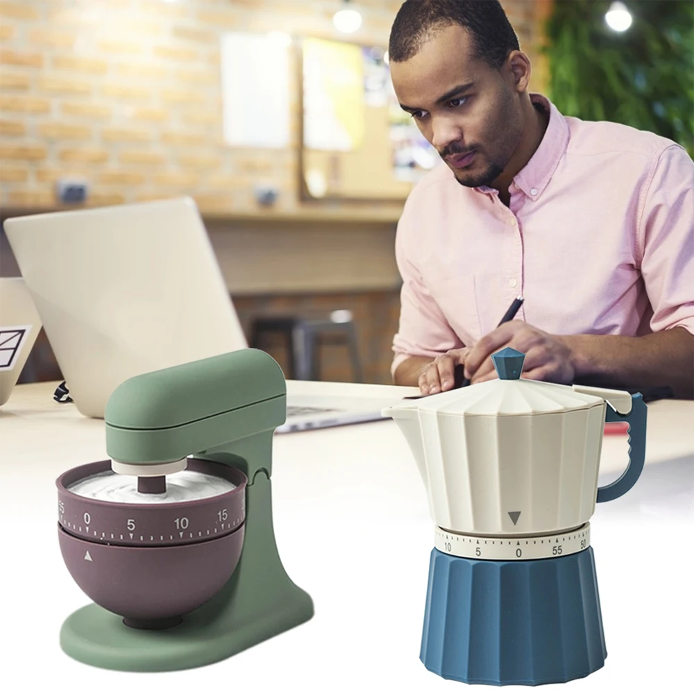 Кофемашина моделирующий таймер креативная кофемолка Moka pot Shaped Мини механический