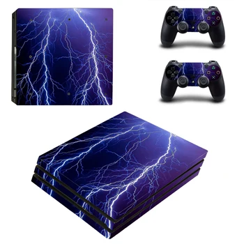 

Lightning Style Skin Sticker for PS4 Pro Console And Controllers Decal Vinyl Skins Cover Style 0217