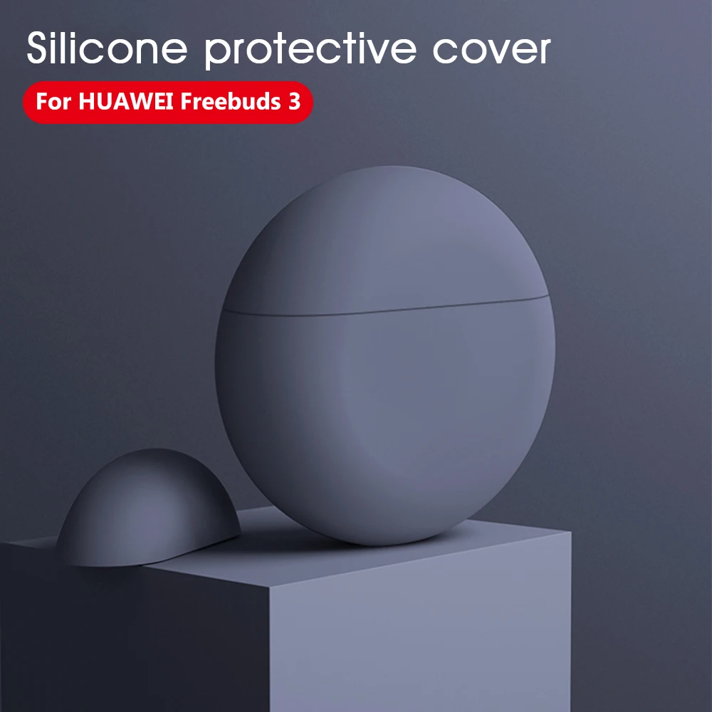 Чехол для huawei Freebuds 3 2019 беспроводной зарядный чехол мягкий силиконовый защитный