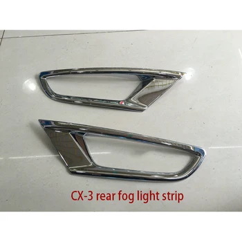 

Front & Rear Fog Light Cover For Mazda CX-3 2017 2017 2019 Rear Bumper Reflector Accessories