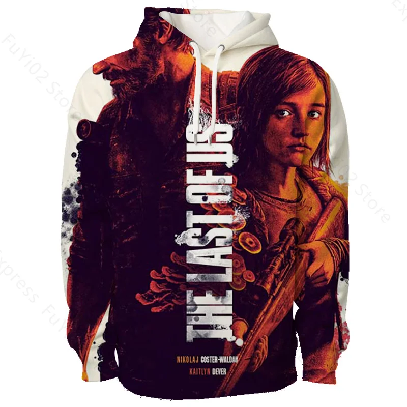 

The Last Of Us 3D Print Hooded Sweatshirts Men Women Fashion Casual Pullover Print Pattern Hoodies Man Women Streetwear
