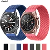 20mm/22mm Braided Solo Loop Band for Samsung Galaxy watch 3/46mm/42mm/active 2/Gear S3 bracelet Huawei watch GT/2/2e/Pro strap ► Photo 1/6