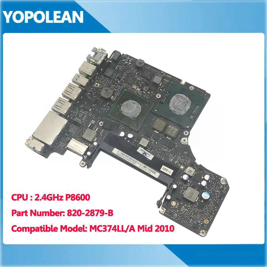 Материнская плата 661 5559 для Macbook Pro 13 &quotA1278 материнская 2 4 ГГц процессор P8600 820 2879 B