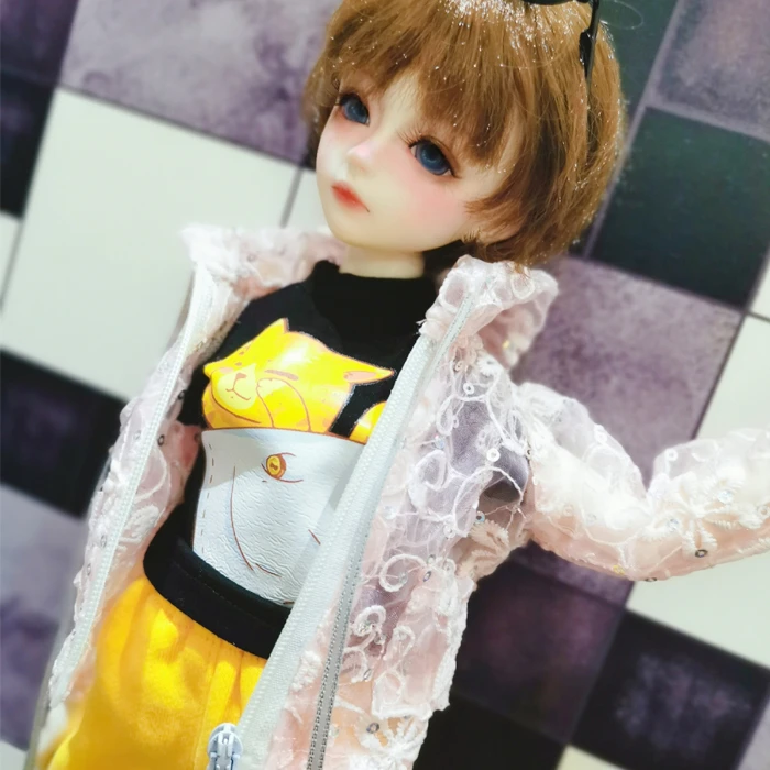 1/3 1/4 BJD Одежда для кукол пальто с защитой от солнца для 1/3 1/4 1/6 bjd мягкого плюша; аксессуары для куклы