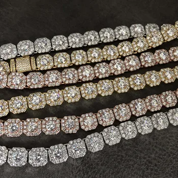 

11 mm sparkle CUBIC ZIRCONIA NECKLACE