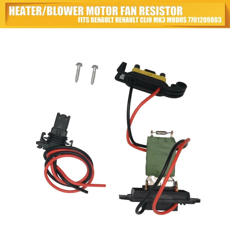 Нагреватель вентилятор двигателя резистор для Renault Clio MK3 модус 7701209803