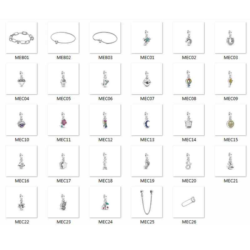 Новинка, Стерлинговое Серебро 925 пробы, Очаровательная серия me, ручная лошадь, Луна, улыбка, подвеска, бусины, безопасная цепочка, браслет, пятая принцесса, ювелирное изделие