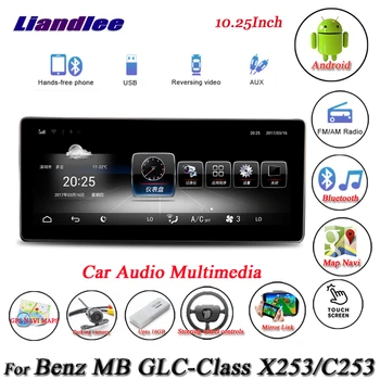 

Liandlee For Mercedes Benz MB GLC C Class X253 C253 Original Car System Radio GPS Navi Navigation Multimedia No CD DVD Player