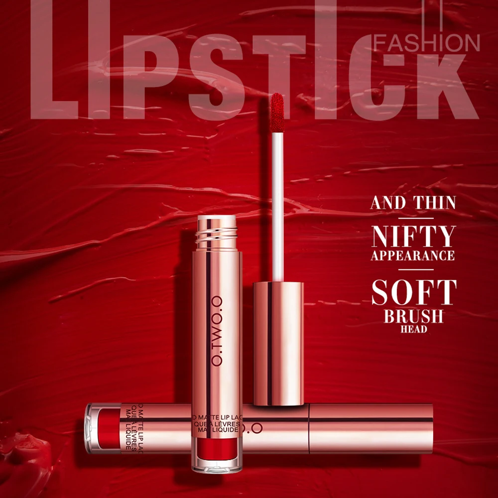 Lip Glaze 12 colors High Quality Velvet Matte lipstick Long Lasting Lips Makeup Waterproof Easy to Wear Liquid Gloss |