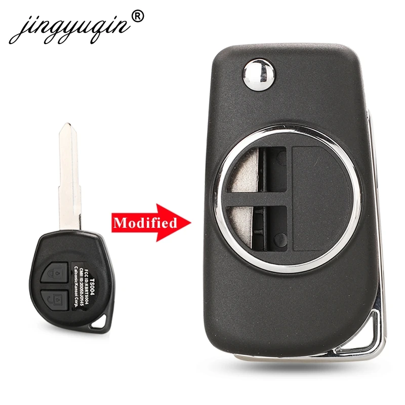 Jinyuqin-10-20pcs-2-pulsanti-di-ricambio-modificato-Flip-Remote-Key-Case-Shell-per-Suzuki-Swift.jpg Jinyuqin 10/20pcs 2 pulsanti di ricambio modificato Flip Remote Key Case Shell per Suzuki Swift SX4 Jimny Vitara Fob Key Cover - Jinyuqin 10 20pcs 2 pulsanti di ricambio modificato Flip Remote Key Case Shell per Suzuki Swift