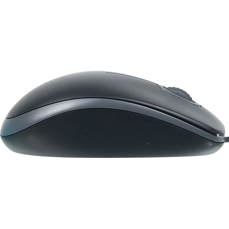 Мышь LOGITECH B110 SILENT, проводная, USB, черный и серый