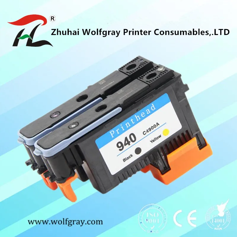 YI LE CAI 2pk совместимая печатающая головка для HP 940 C4900A Pro 8000 A809a 8500A A910a A910n A809n A811a