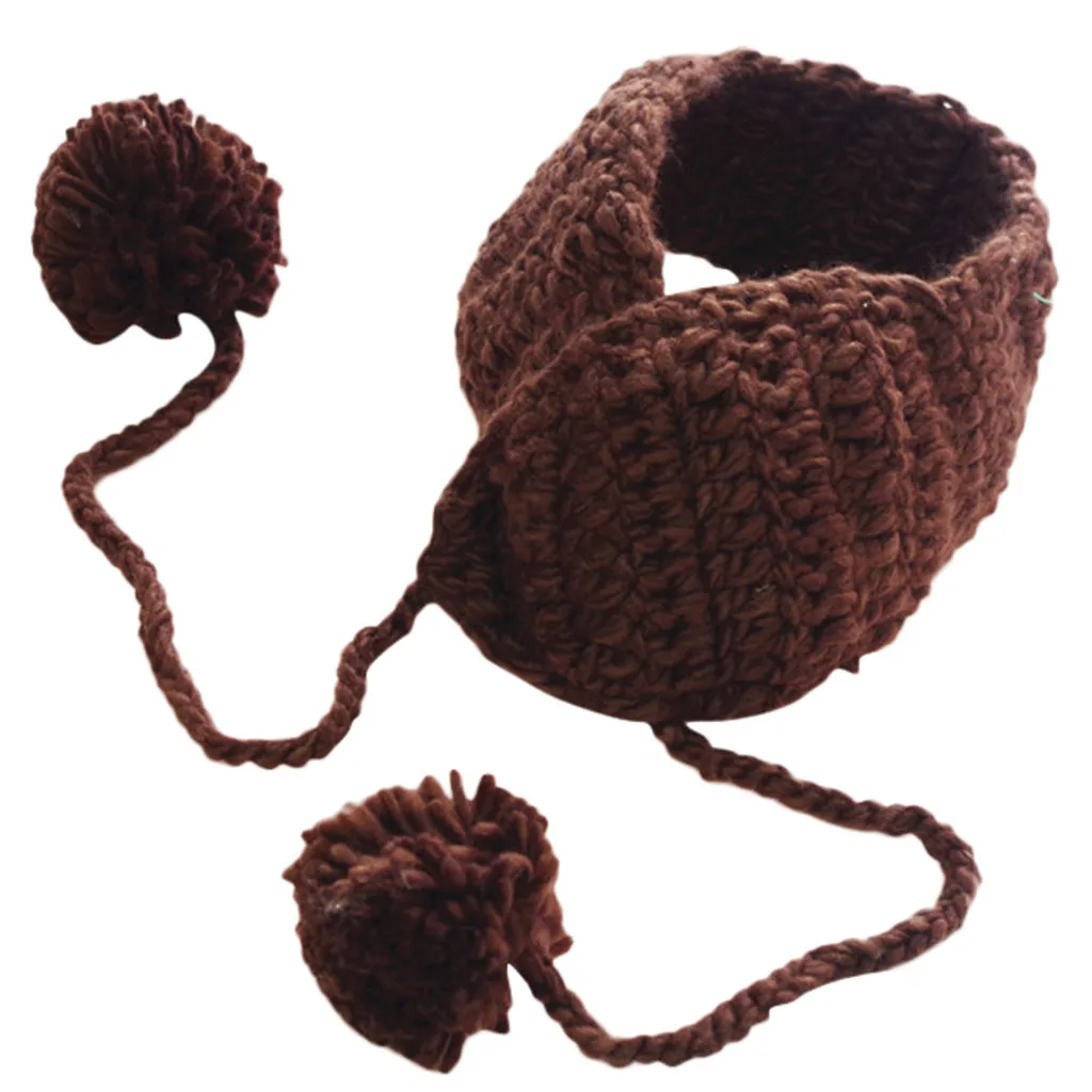 Женские вязаные наушники, одноцветная теплая зимняя шапка, шапка Gorros Mujer Invierno T2