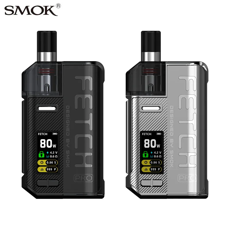 Оригинальный бокс-мод SMOK для электронных сигарет 80 Вт с RPM/RGC Pod Type-C 18650 испаритель 4