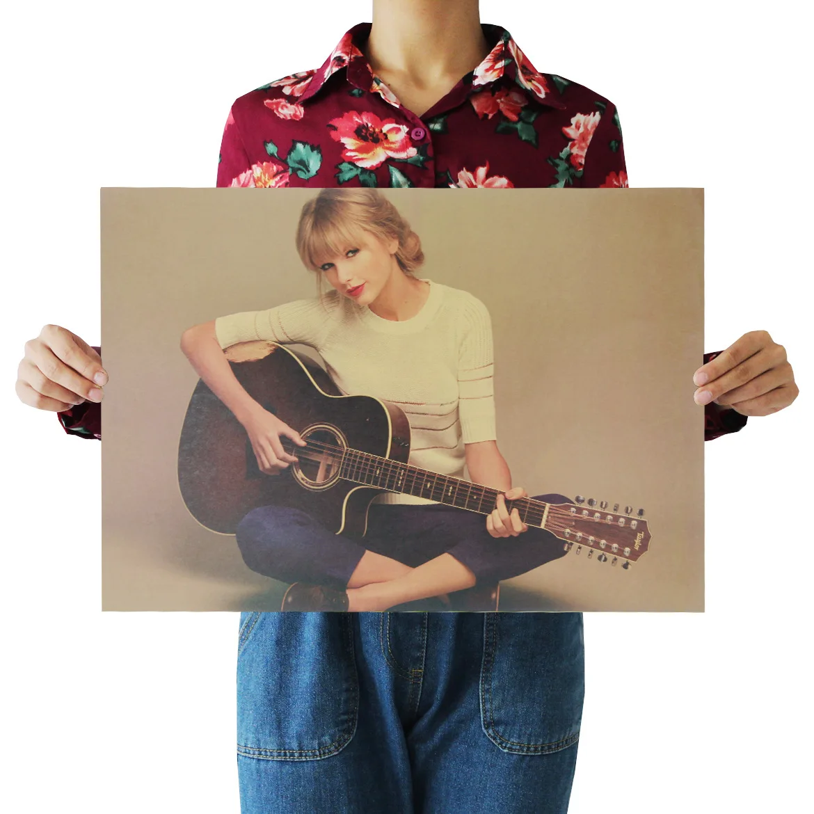 [A1005] Taylor 05 Ностальгический ретро плакат из крафт-бумаги экран для помещений кафе декоративная живопись